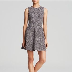 Theory Tillora Tweed Fit and Flare Dress